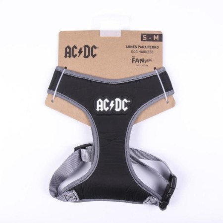 Harnais pour Chien ACDC XXS/XS Noir