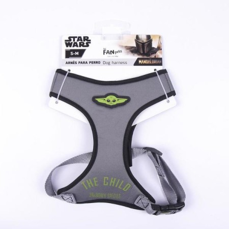 Harnais pour Chien The Mandalorian Gris M/L