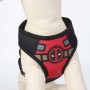 Arnés para Perro Deadpool Negro S/M