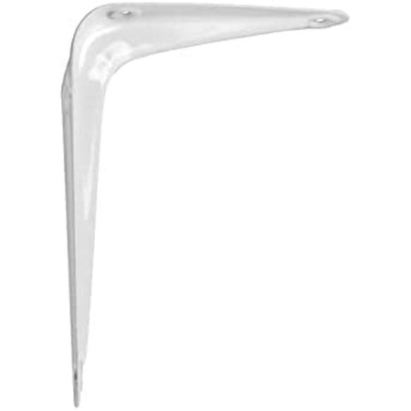 Soporte de Pared AMIG 1-4418 Estantes Acero Blanco (35 x 30 cm)