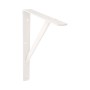 Soporte de Pared AMIG 9-5774 Estantes Acero Blanco (30 x 22,5 cm)