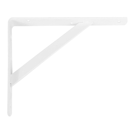 Support mural AMIG 9-5775 Etagères Acier Blanc (40 x 27,5 cm)