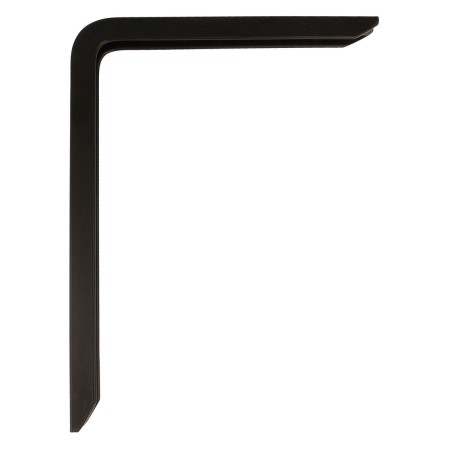 Soporte de Pared AMIG 4plus-21110 Estantes Negro Aluminio (25 x 15 cm)