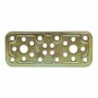 Placa de Fijación AMIG 500-12119 Bicromatado Dorado Acero (120 x 50 mm)