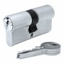 Cylindre IFAM F5S3030NC nickel Européen Argenté Laiton Cam courte (60 mm)