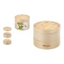Vaporera Quttin Bambú 2 niveles (19-17 x 15.5 cm)