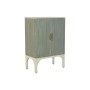 Mueble Auxiliar DKD Home Decor BAR Beige Metal Madera Turquesa (90 x 48 x 130 cm)