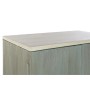 Meuble d'Appoint DKD Home Decor BAR Beige Métal Bois Turquoise (90 x 48 x 130 cm)