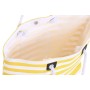Bolsa de Playa DKD Home Decor Rosa Blanco Amarillo (57 x 16 x 36 cm) (2 Unidades)