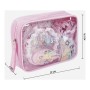 Trousse de Toilette avec Accessoires Princesses Disney 2500001902 11 Pièces Multicouleur (22,5 x 16,5 x 6 cm)