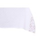 Mantel y servilletas DKD Home Decor Rosa Blanco (150 x 250 x 0,5 cm) (2 Unidades)