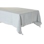 Nappe DKD Home Decor Blanc Marron Clair Gris clair (150 x 200 x 0,5 cm)