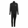 Survêtement pour Adultes Adidas Essentials 3 Stripes Noir Homme