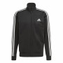 Chándal para Adultos Adidas Essentials 3 Stripes Negro Hombre