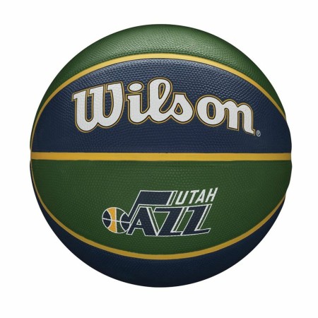 Ballon de basket Wilson NBA Team Tribute Utah Jazz Bleu