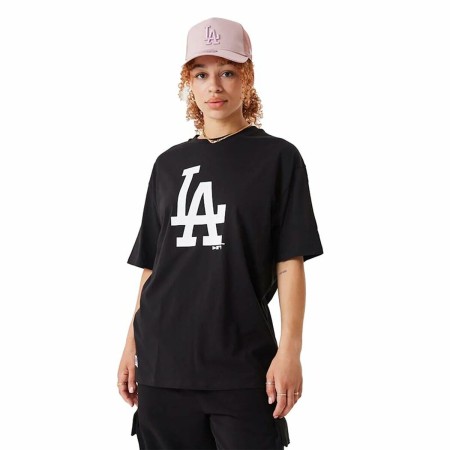 Camiseta de Manga Corta Mujer New Era Essentials LA Dodgers Multicolor
