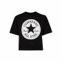 T shirt à manches courtes Signature Converse Chuck Patch Boxy Noir