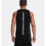 Camiseta de baloncesto Under Armour Cotton Tank Negro Multicolor