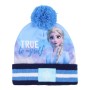 Bonnet et gants Frozen Bleu