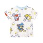 T shirt à manches courtes The Paw Patrol Beige