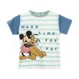 Camiseta de Manga Corta Mickey Mouse Infantil Multicolor