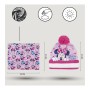 Bonnet, Gants et Echarpe Minnie Mouse Rose