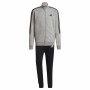 Survêtement pour Adultes Adidas 3 Stripes Team Gris Homme