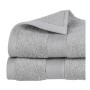 Serviette de toilette Atmosphera Gris 100 % coton 450 g/m² (50 x 90 cm)