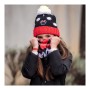 Bonnet enfant Minnie Mouse Noir