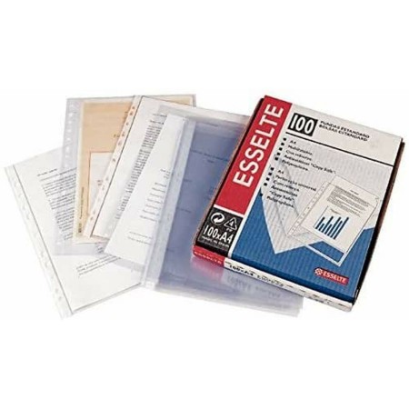 Fundas Esselte Transparente A4 100 Unidades