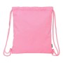 Bolsa Mochila con Cuerdas Benetton Flamingo pink Rosa (35 x 40 x 1 cm)