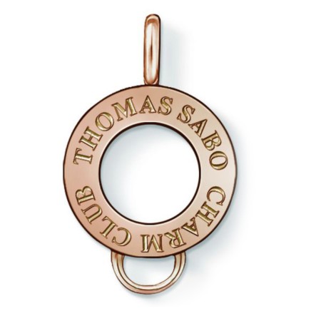 Perle de verre Femme Thomas Sabo X0182-415-12 (1,30 cm) Or rose (1,3 cm)