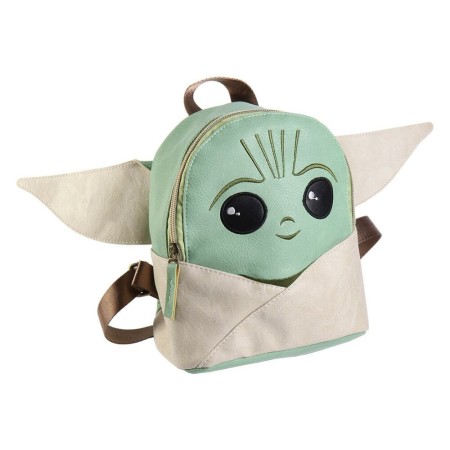 Mochila Casual The Mandalorian Verde (18 x 21 x 10 cm)