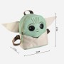 Mochila Casual The Mandalorian Verde (18 x 21 x 10 cm)