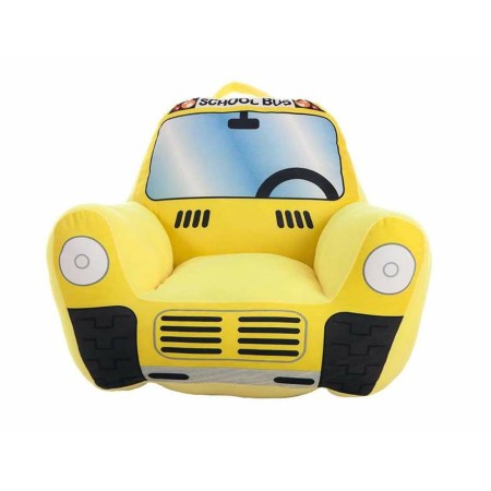 Fauteuil pour enfant 52 x 48 x 51 cm Jaune Le Bus