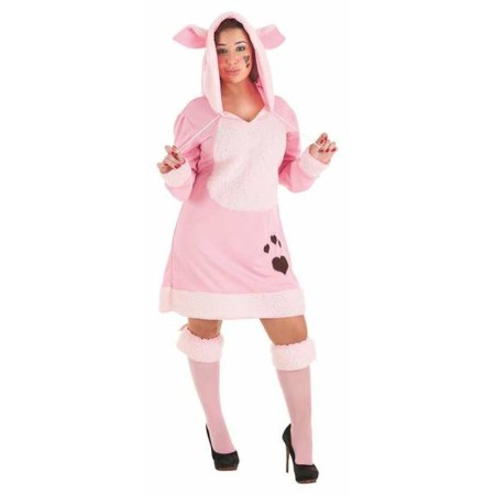 Disfraz para Adultos Rosa Talla M Cerdita
