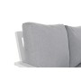 Canapé de jardin DKD Home Decor Gris Verre Polyester Aluminium (212 x 212 x 86 cm)