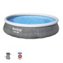 Piscina Hinchable Bestway 57376 396 x 84 cm 7340 L Gris