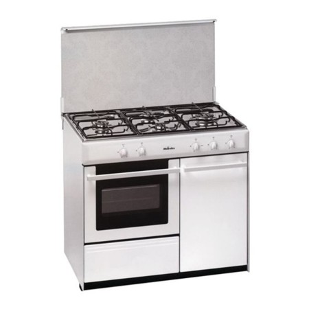 Cocina de Gas Meireles G2940VW   BUT 90 cm 44 L Blanco