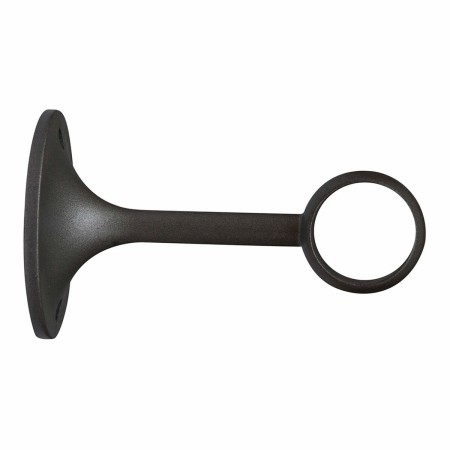 Support pour rail de penderie Stor Planet Rond Central Gris Satiné (Ø 1,9 cm)