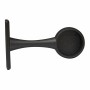 Soporte para barra de armario Stor Planet Redondo Negro 2 Unidades Satinado (Ø 1,9 cm)