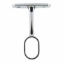 Support pour rail de penderie Stor Planet Oblongue Chrome Central Argenté (2,5 x 1,5 cm)