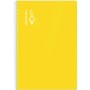 Cuaderno ESCOLOFI 5 Unidades Amarillo 50 Hojas Cuarto