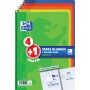 Cuaderno Oxford Multicolor 80 Hojas Din A4 (5 Unidades)