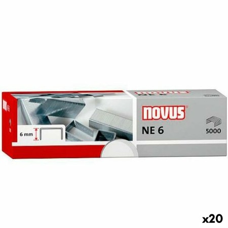 Grapas Novus NE 6 Electric 5000 Piezas (20 Unidades)