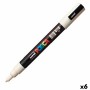 Marqueur POSCA PC-3M Beige (6 Unités)