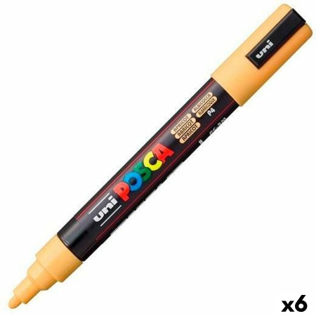 Marcador POSCA PC-5M Albaricoque (6 Unidades)