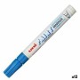 Marqueur permanent Uni-Ball PX-20 Bleu 2,8 mm (12 Unités)