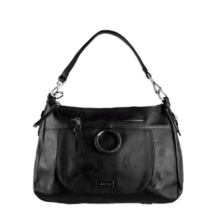 Bolso Mujer Georges Rech GR-119034 Negro (35 x 25 x 8 cm)