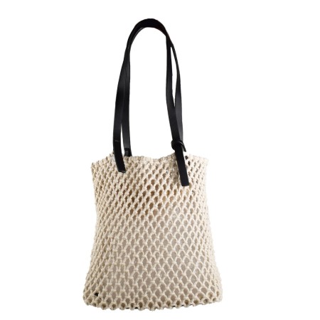 Bolso Mujer IKKS C02-CABAS-FILET Blanco (24 x 22 x 9 cm)